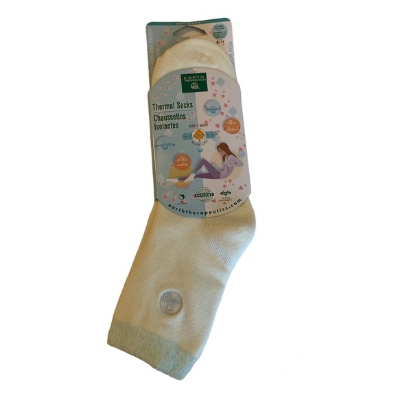 Earth Theraputics Thermal Socks with Shea Butter Moisture NWT - Picture 1 of 5